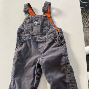 Oshkosh overalls, soft lined, 18 months, great used condition